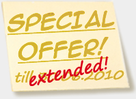 Special Offer till 30.06.2010 **