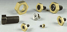 Fixture Clamp with Hexagonal Brass Washer