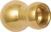 Brass Ball Adapter 15 mm